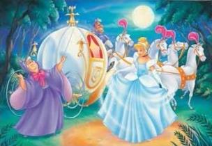 Okładka książki Puzzle dwustronne 108 Kopciuszek