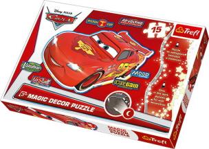 Okładka książki Puzzle Magic Decor 15 - Zyzgzak McQueen TREFL