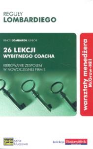 Okładka książki Reguły Lombardiego