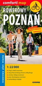 Opakowanie Rowerowy Poznań Rowerowa mapa laminowana 1:22 000