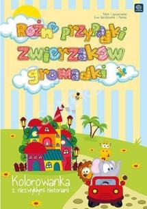 Okładka książki Różne przypadki zwierzaków gromadki