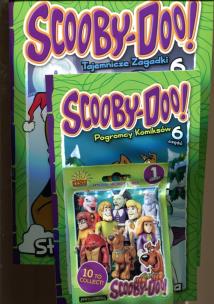 Okładka książki Scooby Doo Tajemnicze zagadki część 6 Zestaw dwóch książek i zabawka