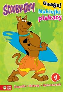 Okładka książki Scooby-Doo. Zagadki, rebusy, kolorowanki cz.4
