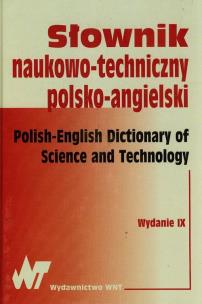 Opakowanie Słownik naukowo-techniczny polsko-angielski