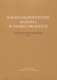Opakowanie Socjolingwistyczne badania w teorii i praktyce