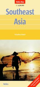 Opakowanie Southeast Asia mapa 1:4 500 000 Nelles