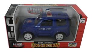 Opakowanie Speed Wheeler Radiowóz niebieski