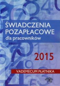Okładka książki Świadczenia pozapłacowe dla pracowników