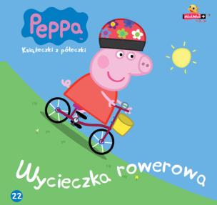 Okładka książki Świnka Peppa. Książeczki z.. 22 Wycieczka rowerowa