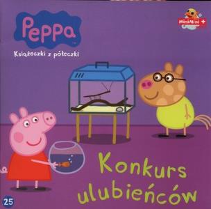 Okładka książki Świnka Peppa. Książeczki z.. 25 Konkurs ulubień.