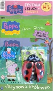 Opakowanie Świnka Peppa Malowany świat /Jeżynowa królewna + Biedronka z lupą