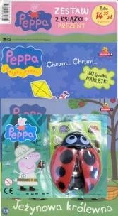Opakowanie Świnka Peppa Najlepsi przyjaciele / Jeżynowa krolewna + Biedronka z lupą