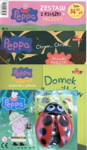 Opakowanie Świnka Peppa Niesamowite podróże / Domek dla wilków + Biedronka z lupą
