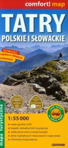 Opakowanie Tatry Polskie i Słowackie mapa turystyczna 1:55 000