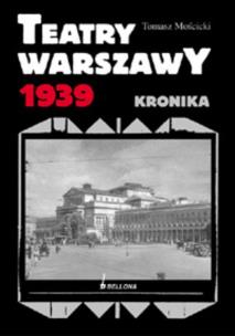 Okładka książki Teatry Warszawy 1939