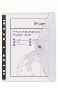 Opakowanie Teczka kopertowa z perforacją A4 przezroczysta