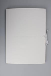 Opakowanie Teczka wiązana biała