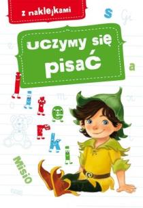 Okładka książki Uczymy się pisać literki A4