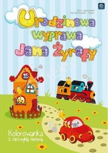 Okładka książki Urodzinowa wyprawa Jana Żyrafy
