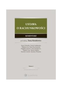Okładka książki Ustawa o rachunkowości. Komentarz