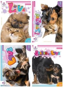 Opakowanie Wkłady do segregatora A5 8 kartek z kolorowankami i naklejkami seria 109