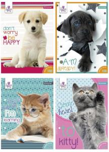 Opakowanie Wkłady do segregatora A6 8 kartek z kolorowankami i naklejkami seria 108