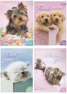 Opakowanie Wkłady do segregatora A6 8 kartek z kolorowankami i naklejkami seria 233