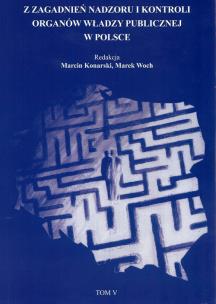 Opakowanie Z zagadnień nadzoru i kontroli organów władzy publicznej w Polsce t.5