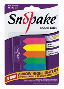 Opakowanie Zakładki indeks strzałki 44x12 blister 125s