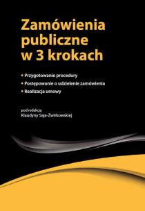 Okładka książki Zamówienia publiczne w 3 krokach