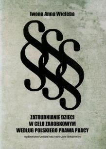 Okładka książki Zatrudnianie dzieci