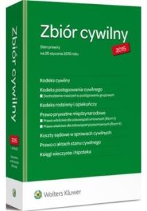 Okładka książki Zbiór cywilny 2015