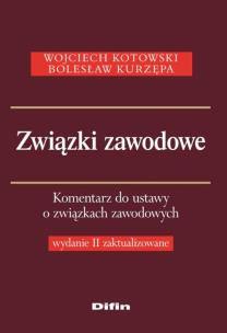 Okładka książki Związki zawodowe