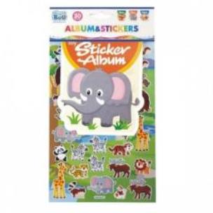 Opakowanie Album z naklejkami Zwierzęta