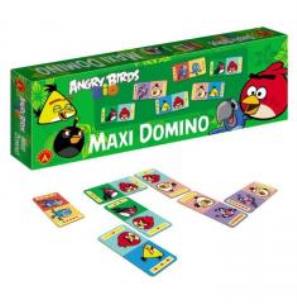 Okładka książki Angry Birds Rio. Gra - Domino maxi  ALEX