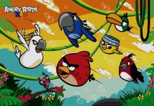 Okładka książki Angry Birds Rio. Puzzle 36 - Gigant ALEX