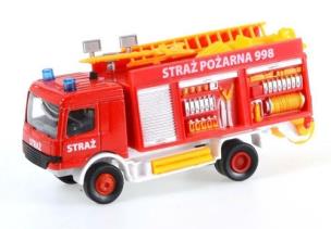 Opakowanie Auto metalowe Straż pożarna
