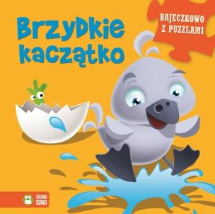 Okładka książki Bajeczkowo z puzzlami. Brzydkie kaczątko