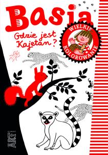 Okładka książki Basia. Gdzie jest Kajetan? Wielkie kolorowanie
