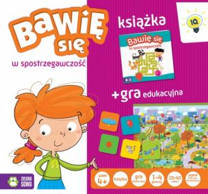 Okładka książki Bawię się. Bawię się w spostrzegawczość
