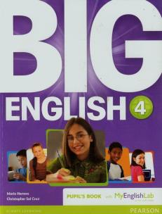 Okładka książki Big English 4 Podręcznik with MyEnglishLab