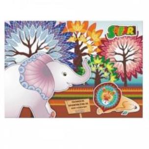 Opakowanie Blok techniczny A3/10K biały Safari 10szt