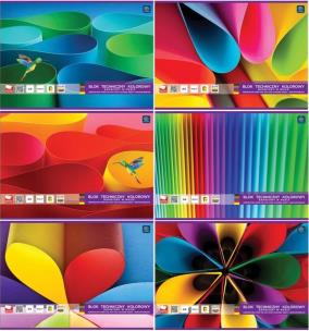 Opakowanie Blok techniczny kolor A3/20K barwiony w m. (5szt)