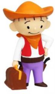 Opakowanie Brelok - Lolek Kowboj TISSO TOYS