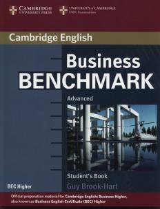 Okładka książki Business Benchmark Advanced Student's Book BEC Higher