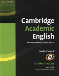 Okładka książki Cambridge Academic English B1+ Intermediate Student's Book