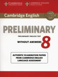 Opakowanie Cambridge English Preliminary 8 Student's Book