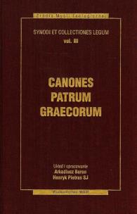 Okładka książki Canones patrum graecorum