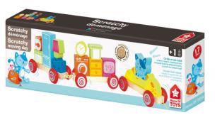 Opakowanie Ciuchcia z klocków Magnetyczny pociąg