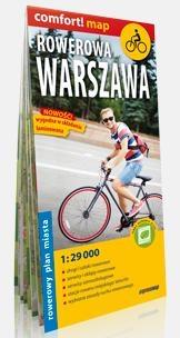 Okładka książki Comfort!map Rowerowa Warszawa 1:29 000 laminat